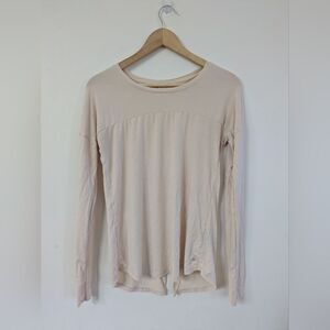Vitality Cream Long Sleeve Tee